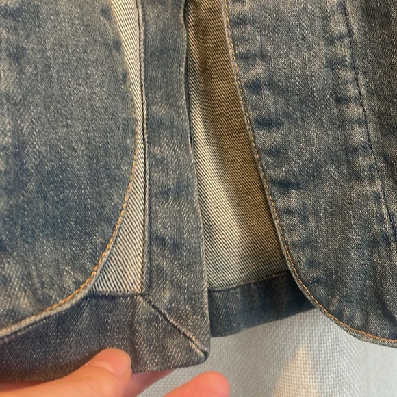 Earl Jean fitted Jean jacket size small - Picture 5 of 5
